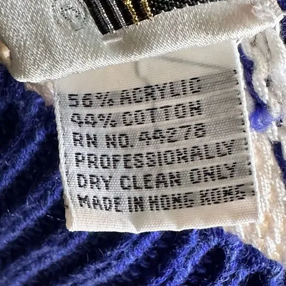 Vintage 80s Sinthia Szato Marisa Christina Sailboat Embellished Sweater - Picture 7 of 10